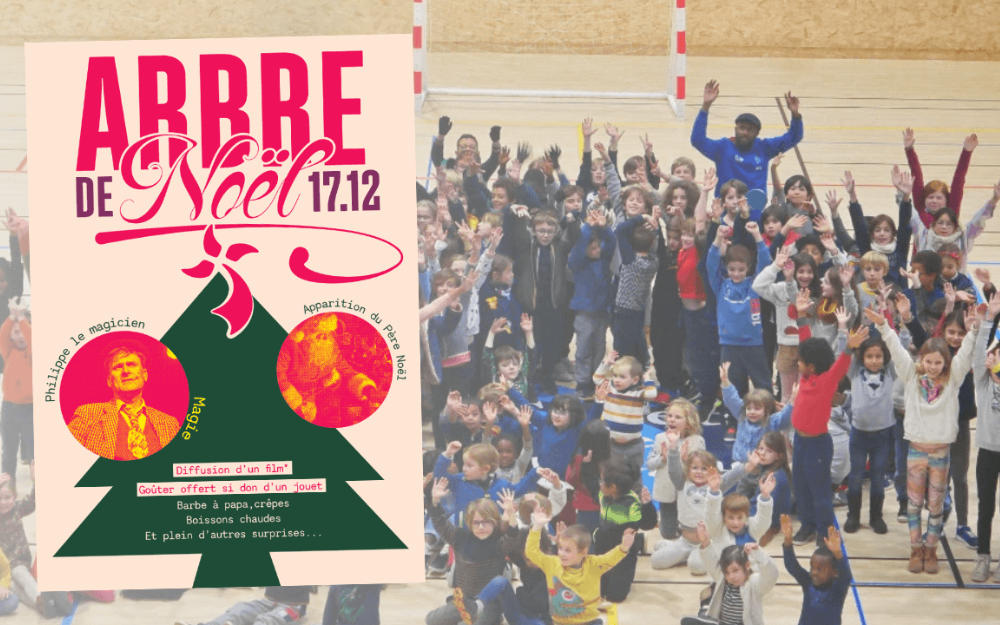 Arbre de Noël le 17 décembre, réductions à l'inscriptions et journée du bénévolat​